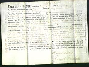 Deed by Married Women - Elizabeth Hearle, Elizabeth Hearle and Jane Martin-Original Ancestry