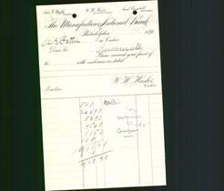 Bank Letterhead - Manufacturers National Bank