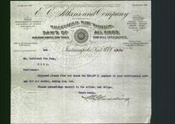 Letterhead - E. C. Atkins and Company
