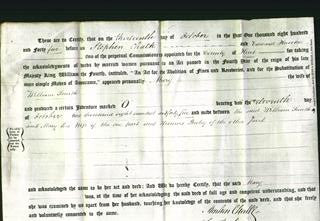 Deed by Married Women - Mary Smith-Original Ancestry