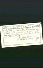 Wakefield, Massachusetts Payment Voucher - Annie M Runnels