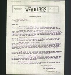Letterhead - The Wm H. Block Co.