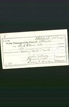 Wakefield, Massachusetts Payment Voucher - W S Davis