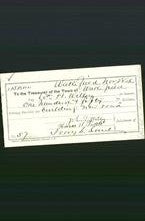 Wakefield, Massachusetts Payment Voucher - William H Willey