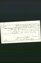 Wakefield, Massachusetts Payment Voucher - M E Knight