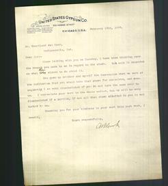 Letterhead - United States Gypsum Co.