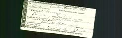 Receipt - John Hearsey