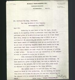 Letterhead - Biddle Purchasing Co.