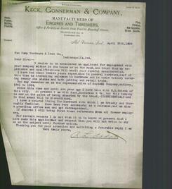 Letterhead - Keck, Connerman & Company