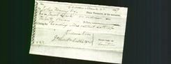 Receipt - John Hearsey and Jacob Leach