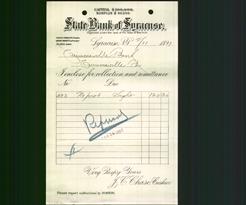 Bank Letterhead - State Bank of Syracuse