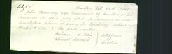 Receipt - John Hearsey and C. G. A, Norcross