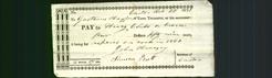 Receipt - Gustavus Hayford and Henry Child