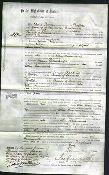 Court of Common Pleas - Ellen Hanesworth-Original Ancestry