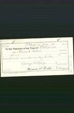 Wakefield, Massachusetts Payment Voucher - Moses E Brown