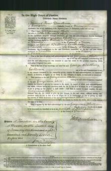 Court of Common Pleas - Georgiana White-Original Ancestry