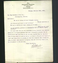 Letterhead - The Indemnity Exchange