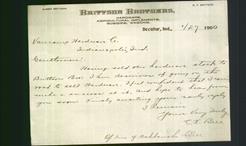 Letterhead - Brittson Brothers