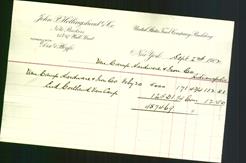 Letterhead - John P. Hollingshead & Co.