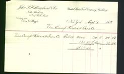 Letterhead - John P. Hollingshead & Co.