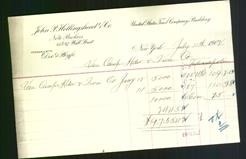 Letterhead - John P. Hollingshead & Co.