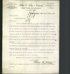 Letterhead - Wilbur E. Kelley & Company