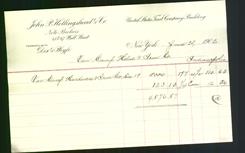 Letterhead - John P. Hollingshead & Co.