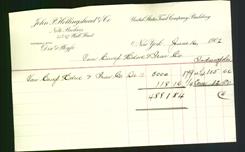 Letterhead - John P. Hollingshead & Co.