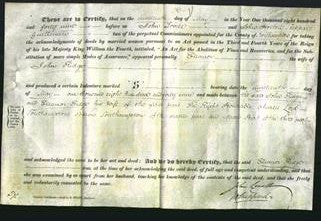 Deed by Married Women - Eleanor Ridge-Original Ancestry
