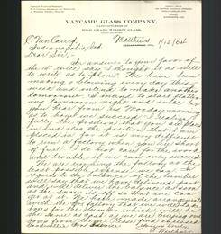 Letterhead - VanCamp Glass Company
