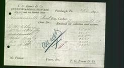 Business Letterhead - T. G. Evans & Company