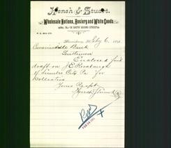 Business Letterhead - Hench & Stuart