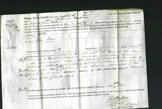 Deed by Married Women - Mary Wells Freer-Original Ancestry