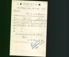 Business Letterhead - S. F. Bowser & Company