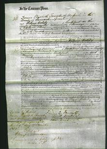 Court of Common Pleas - Anne Glazebrook-Original Ancestry
