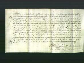 Deed by Married Women - Elizabeth Alcock-Original Ancestry
