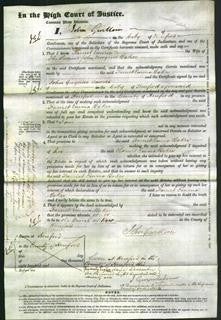 Court of Common Pleas - Harriet Emma Baker-Original Ancestry