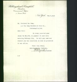 Letterhead - Hollingshead & Campbell