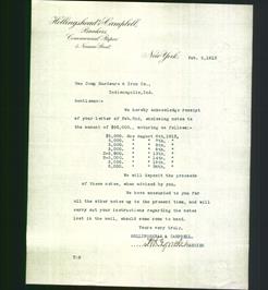 Letterhead - Hollingshead & Campbell