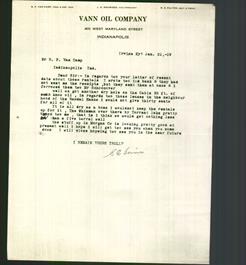 Letterhead - Vann Oil Company