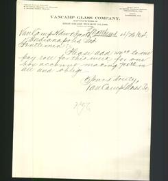 Letterhead - VanCamp Glass Company