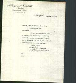 Letterhead - Hollingshead & Campbell