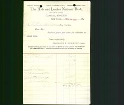 Bank Letterhead - Hide and Leather National Bank