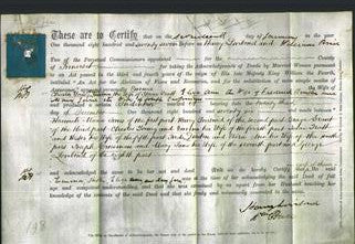 Deed by Married Women - Emma Young, Hester Tratt, Eliza Ann Durston and Mary Jane Crossman-Original Ancestry