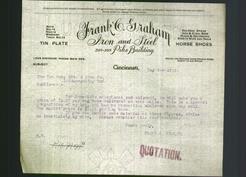 Letterhead - Frank C. Graham