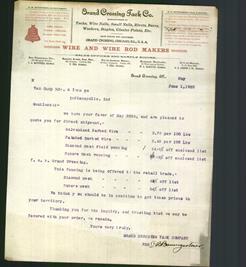 Letterhead - Grand Crossing Tack Co.