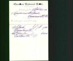 Bank Letterhead - German National Bank