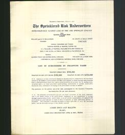 Letterhead - The Sprinklered Risk Underwriters