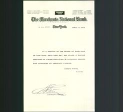 Letterhead - The Merchants National Bank