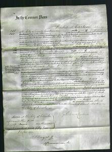 Court of Common Pleas- Rebecca Clarke-Original Ancestry